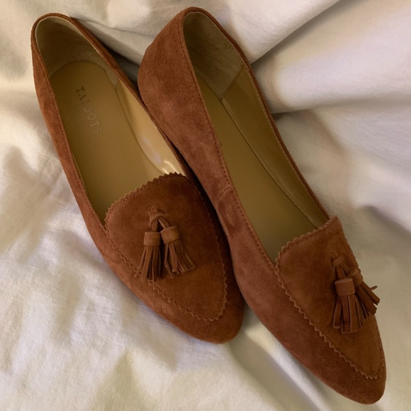 Talbots 'Francesca Tassel Tie Driving Moccasin' slip on flats - Picture 7 of 12